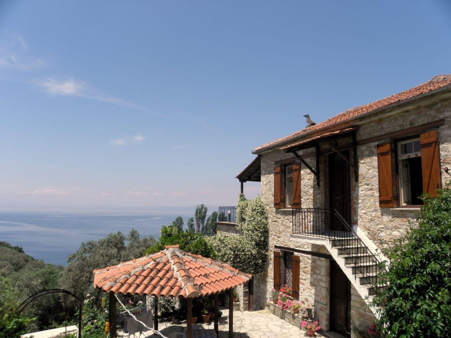Tsorni Hill Cottage Лефокастро Екстериор снимка