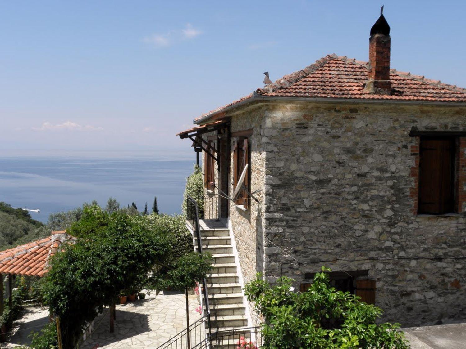 Tsorni Hill Cottage Лефокастро Екстериор снимка